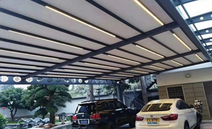 汽車4S專賣店遮陽解決方案